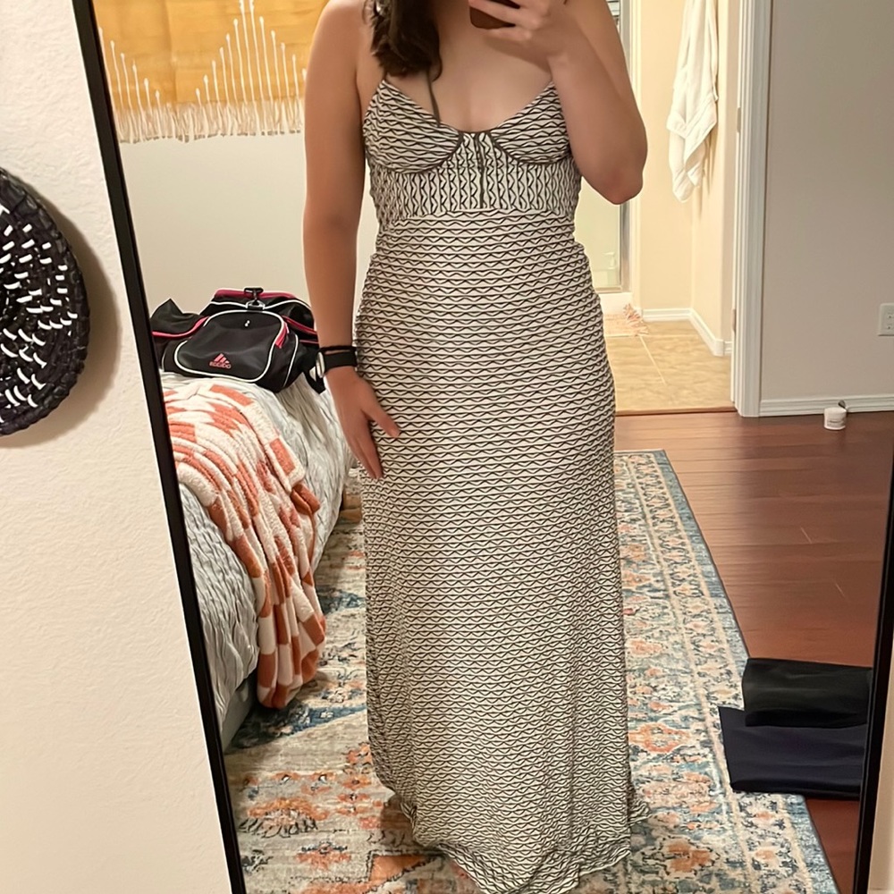 L’Space Stretch Knit Maxi Dress, sz M